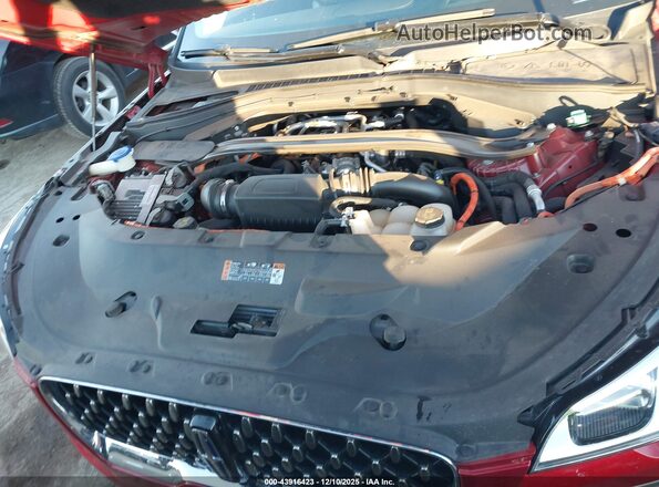 5LMYJ8XY9MNL00809 2021 LINCOLN AVIATOR Red Rear view