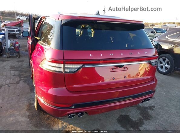 5LMYJ8XY9MNL00809 2021 LINCOLN AVIATOR Red 