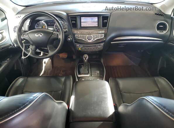 5N1AL0MM7GC501884 2016 INFINITI QX60 Серый Вид панели приборов