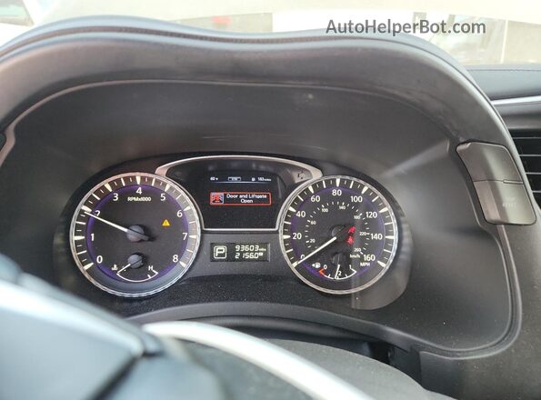 5N1AL0MM9GC508478 2016 INFINITI QX60 Серый Вид щитка приборов