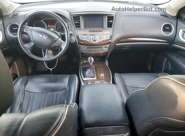 5N1AL0MM9GC525586 2016 INFINITI QX60 Черный Вид панели приборов