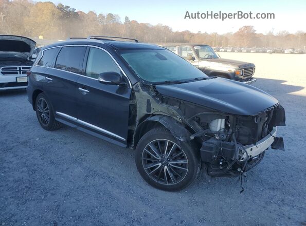 5N1AL0MM9GC525586 2016 INFINITI QX60 Черный Передняя правая четверть