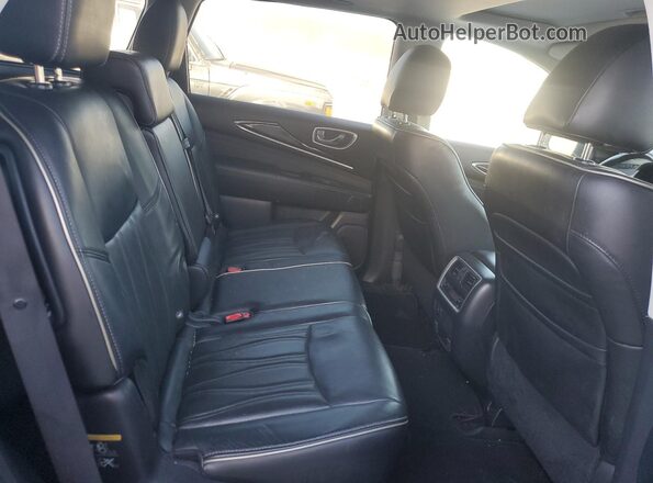 5N1AL0MM9GC525586 2016 INFINITI QX60 Черный Вид задней части салона