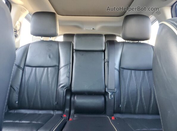 5N1AL0MM9GC525586 2016 INFINITI QX60 Черный Вид задних сидений