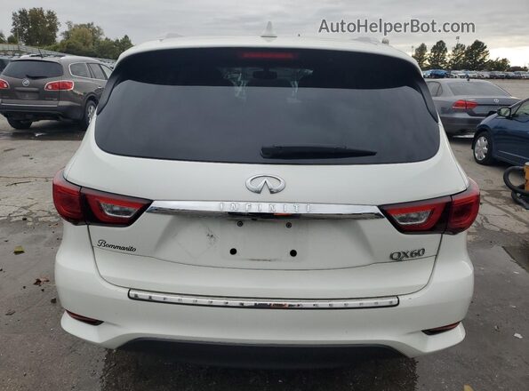5N1AL0MMXGC519652 2016 INFINITI QX60 Белый Вид сзади