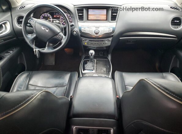 5N1AL0MMXGC519652 2016 INFINITI QX60 Белый Вид панели приборов