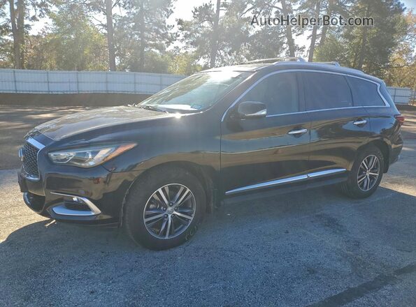 5N1AL0MN1GC524764 2016 INFINITI QX60 Черный Передняя левая четверть