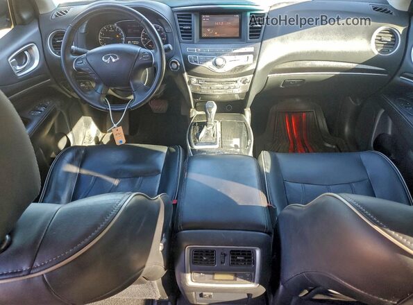 5N1AL0MN1GC524764 2016 INFINITI QX60 Черный Вид панели приборов