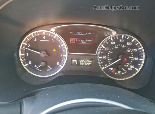 5N1AL0MN8GC516712 2016 INFINITI QX60 Серый Вид щитка приборов
