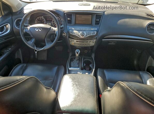 5N1AL0MN8GC516712 2016 INFINITI QX60 Серый Вид панели приборов