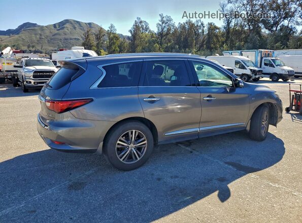 5N1AL0MN8GC516712 2016 INFINITI QX60 Серый Задняя правая четверть