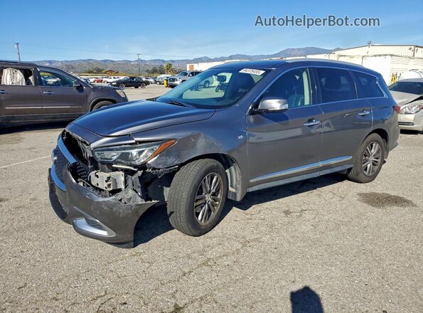 5N1AL0MN8GC516712 2016 INFINITI QX60 Серый Передняя левая четверть