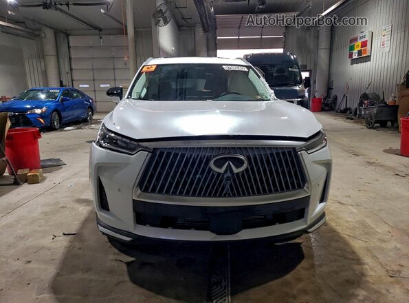 5N1AL1FS7TC344014 2026 INFINITI QX60 White წინა ხედი