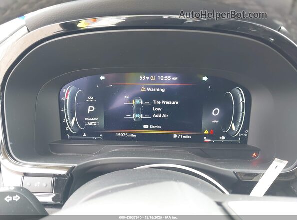 5N1AL1FSXSC342501 2025 INFINITI QX60 Синий Вид задних сидений