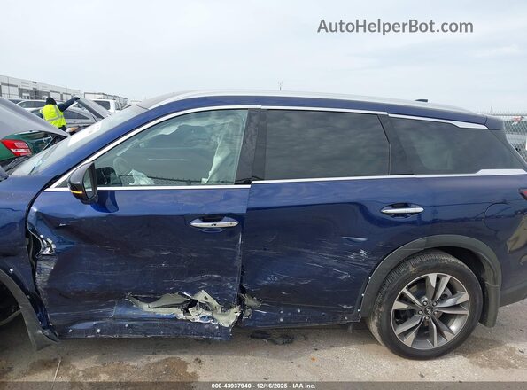 5N1AL1FSXSC342501 2025 INFINITI QX60 Синий Панорамный вид салона 360°