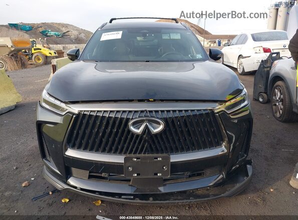 5N1AL1HU5TC331390 2026 INFINITI QX60 Black Widok deski rozdzielczej