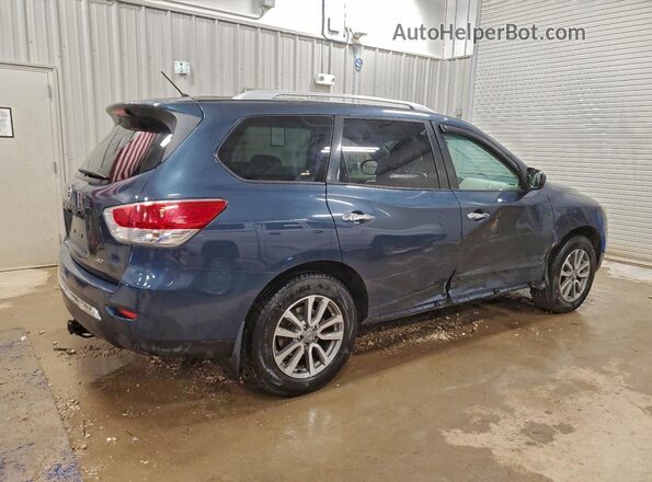 5N1AR2MM8GC662769 2016 NISSAN PATHFINDER Синий Задняя правая четверть