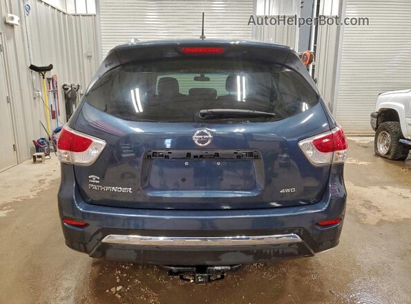 5N1AR2MM8GC662769 2016 NISSAN PATHFINDER Синий Вид сзади