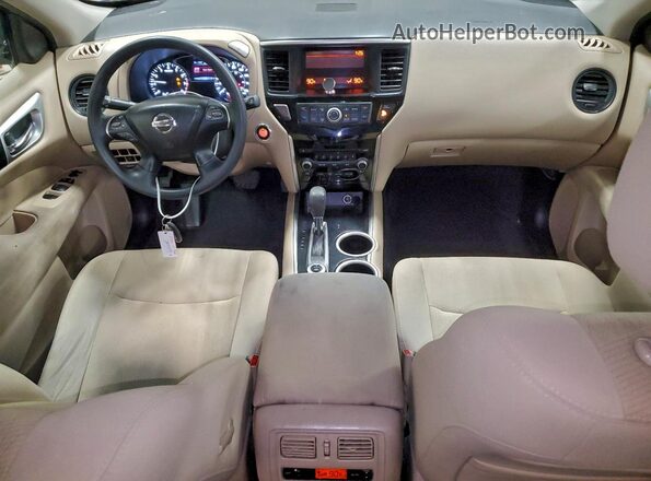 5N1AR2MM8GC662769 2016 NISSAN PATHFINDER Синий Вид панели приборов