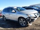 2016 Nissan Pathfinder Platinum Silver vin: 5N1AR2MM9GC668175