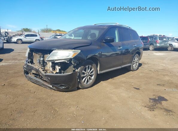 5N1AR2MMXGC638912 2016 NISSAN PATHFINDER Черный Передняя левая четверть