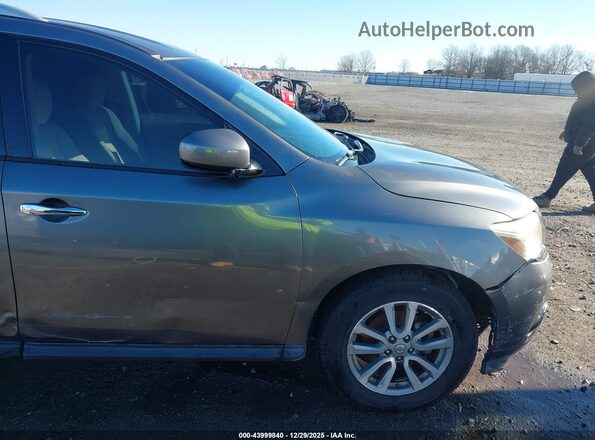 5N1AR2MN4GC630507 2016 NISSAN PATHFINDER Gray Vista frontal
