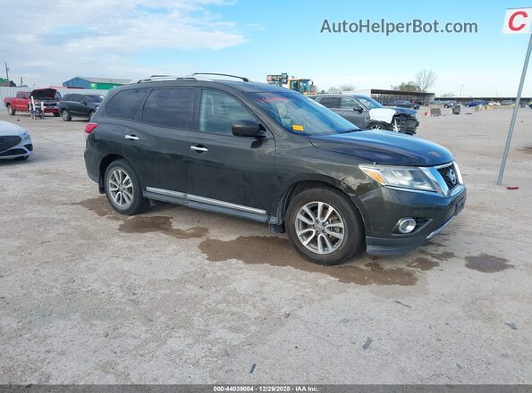 5N1AR2MN5GC631083 2016 NISSAN PATHFINDER Green უკანა სალონის ხედი