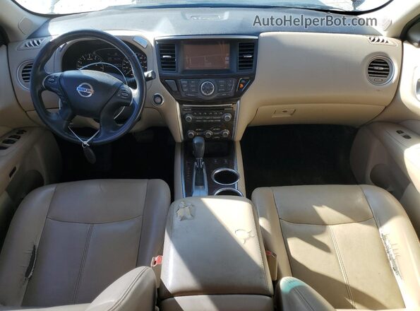 5N1AR2MN8GC614973 2016 NISSAN PATHFINDER Черный Вид панели приборов
