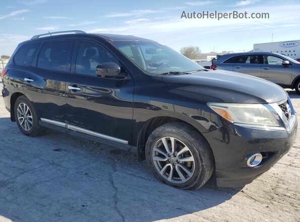 5N1AR2MN8GC614973 2016 NISSAN PATHFINDER Черный Передняя правая четверть