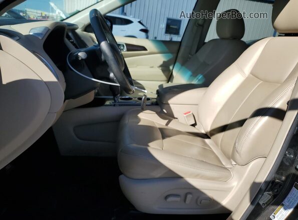 5N1AR2MN8GC614973 2016 NISSAN PATHFINDER Черный Вид салона спереди