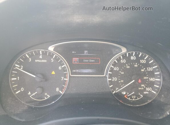 5N1AR2MN8GC614973 2016 NISSAN PATHFINDER Черный Вид щитка приборов
