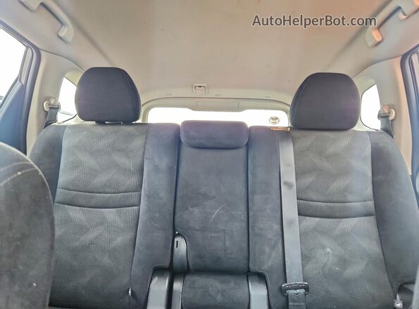 5N1AT2MMXGC865020 2016 NISSAN ROGUE Gray Rear seats view