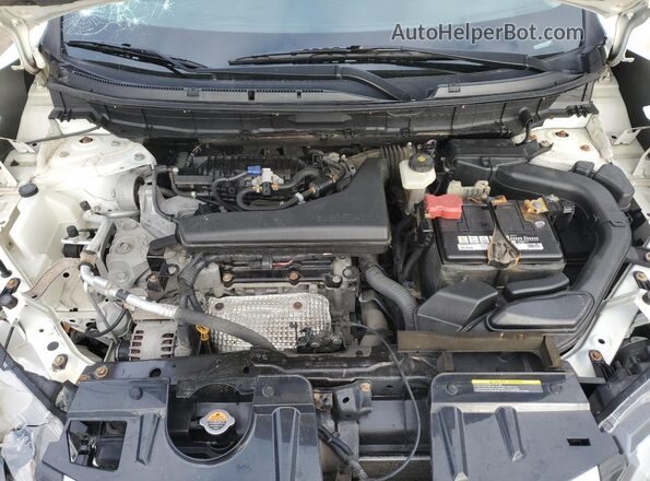 5N1AT2MV0JC768148 2018 NISSAN ROGUE Белый Вид подкапотного пространства