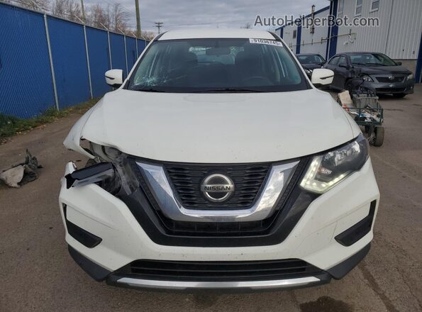 5N1AT2MV0JC768148 2018 NISSAN ROGUE Белый Вид спереди