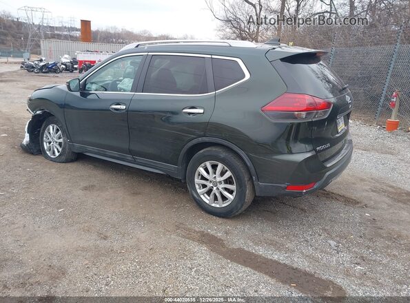 5N1AT2MV9JC702343 2018 NISSAN ROGUE Green Tył lewy