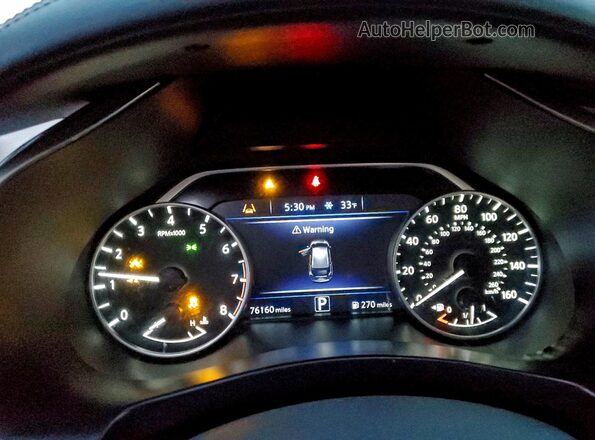 5N1AZ2BJ2PC138557 2023 NISSAN MURANO Gray Вид щитка приладів