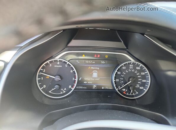 5N1AZ2CS2NC117728 2022 NISSAN MURANO Gray Instrument cluster view