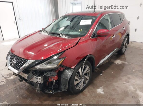 5N1AZ2CSXMC124098 2021 NISSAN MURANO Red Przód lewy