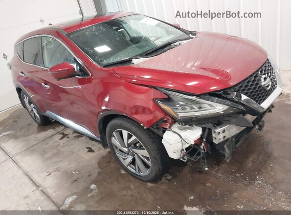 5N1AZ2CSXMC124098 2021 NISSAN MURANO Red Przód prawy
