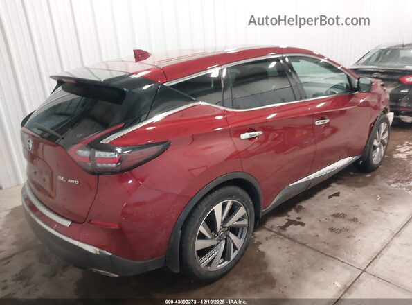 5N1AZ2CSXMC124098 2021 NISSAN MURANO Red Tył prawy