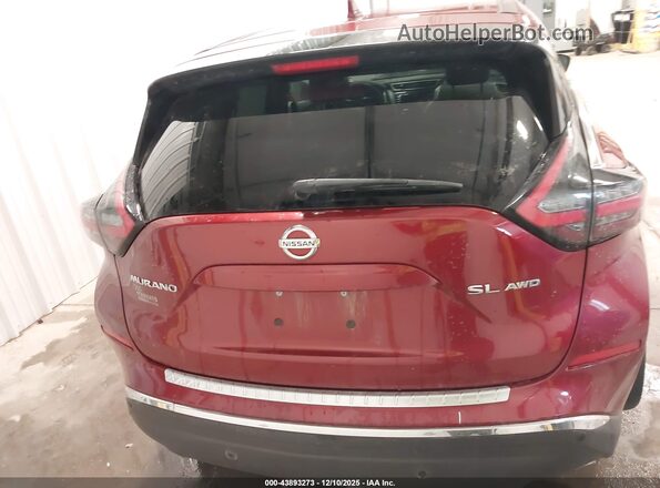 5N1AZ2CSXMC124098 2021 NISSAN MURANO Red 