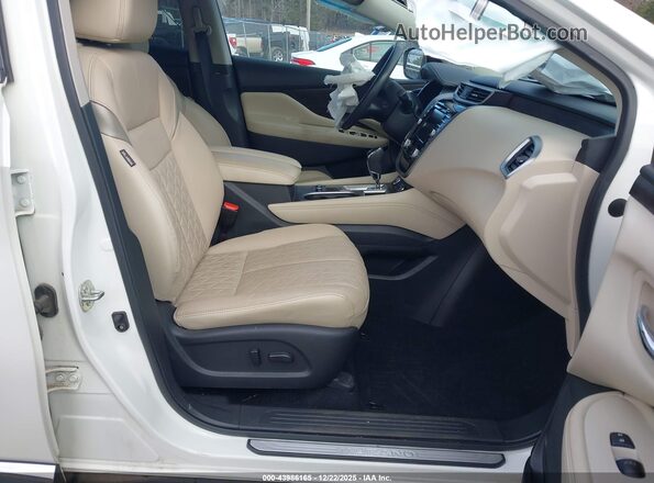 5N1AZ2DJ6MC124802 2021 NISSAN MURANO Белый Вид салона спереди