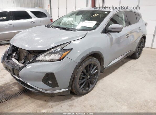 5N1AZ2DS7MC142587 2021 NISSAN MURANO Gray Vista tres cuartos delantera izquierda