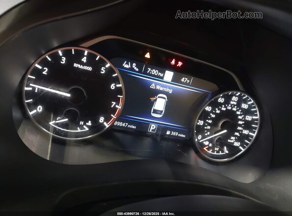 5N1AZ2DS7MC142587 2021 NISSAN MURANO Gray Vista de los asientos traseros