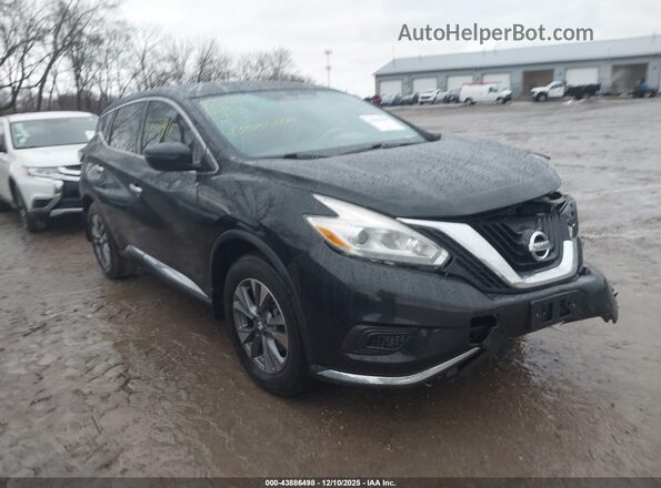 5N1AZ2MH3HN107723 2017 NISSAN MURANO Black Przód prawy
