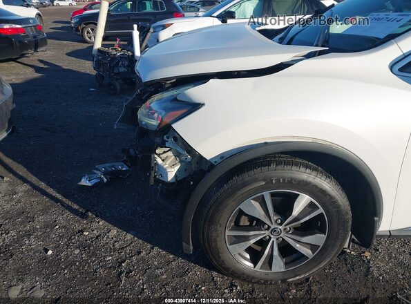 5N1AZ2MS8KN143989 2019 NISSAN MURANO Белый Вид спереди