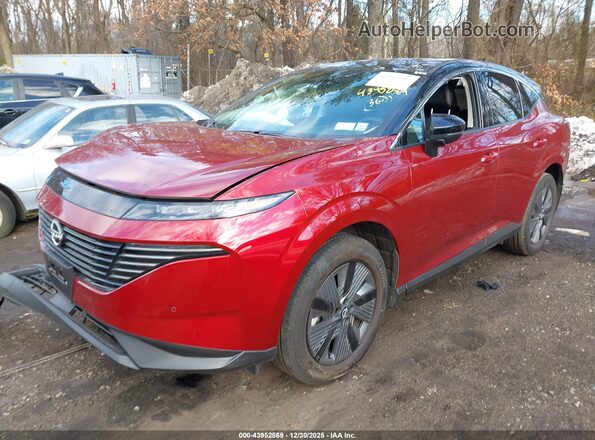 5N1AZ3CS7SC113823 2025 NISSAN MURANO Red Առջևի ձախ երեք քառորդ տեսարան