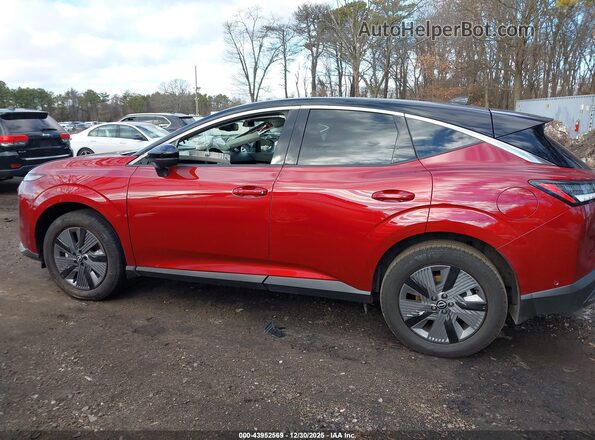 5N1AZ3CS7SC113823 2025 NISSAN MURANO Red Սալոնի 360 աստիճան տեսք