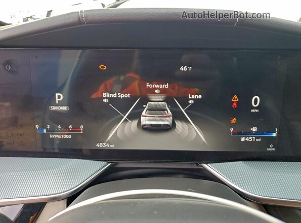 5N1AZ3DT6SC109737 2025 NISSAN MURANO White ხელსაწყოთა პანელის ხედი