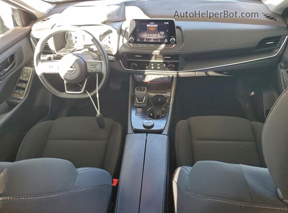 5N1BT3AB8PC869791 2023 NISSAN ROGUE White Dashboard view